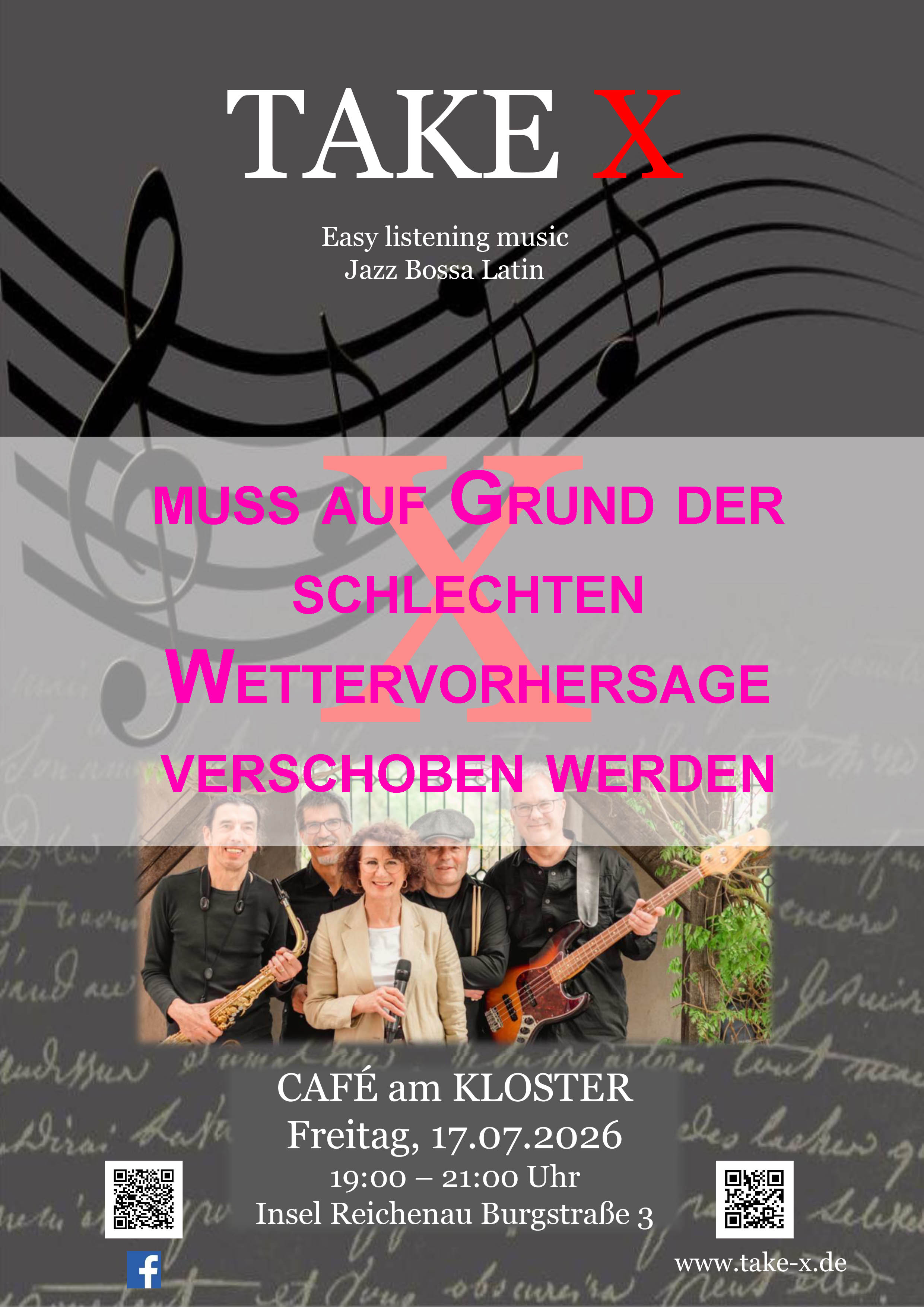 TakeX im Cafe am Kloster